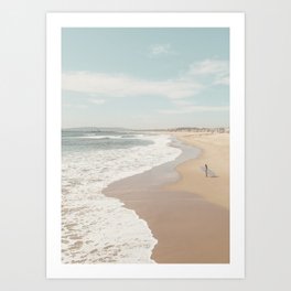 California Beach Kunstdrucke | Surfing, Boho, Sea, Travel, Photo, California, Minimalist, Vintagephoto, Malibu, Nature 