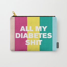 All My Diabetes Shit™ (Popsicle) Carry-All Pouch