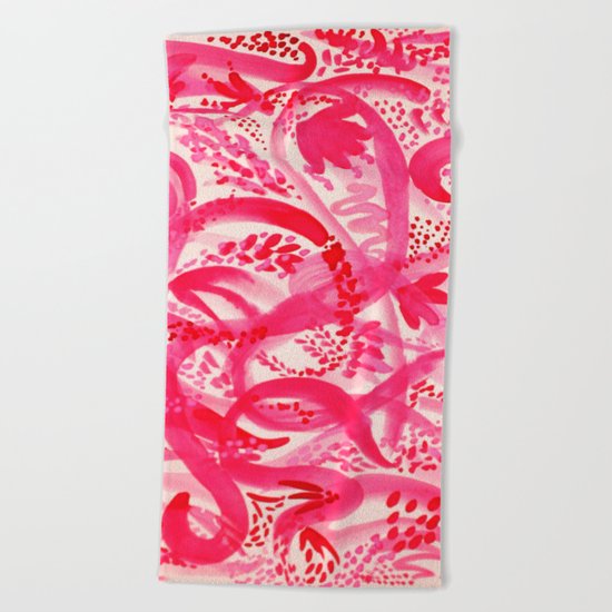 Pink Spirit Beach Towel