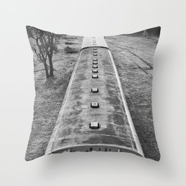 Train formation  Throw Pillow