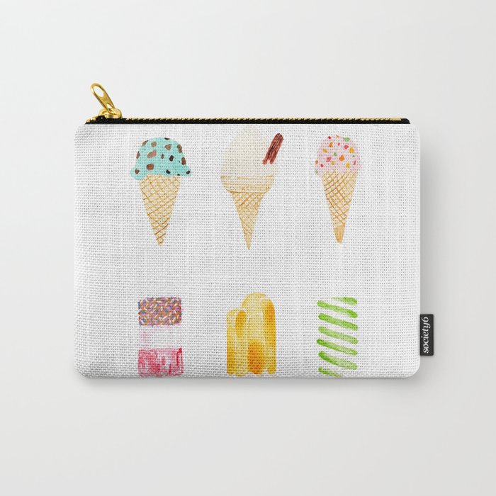 ice cream selection Carry-All Pouch
