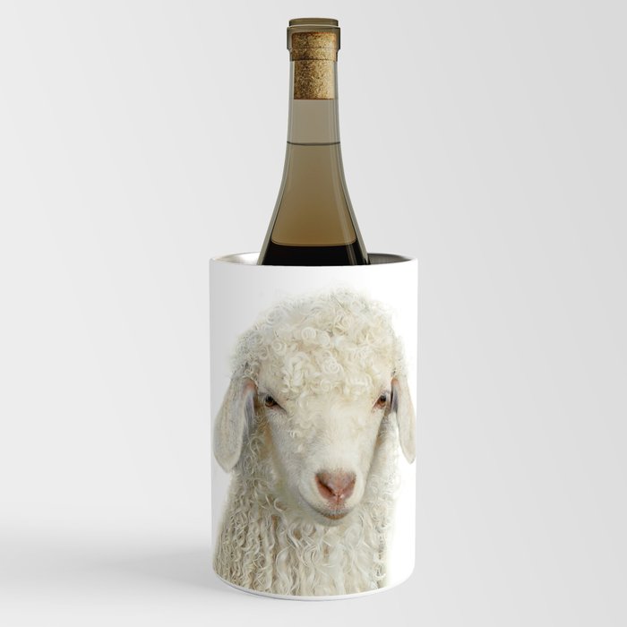 Lamb Art Print by Zouzounio Art Wine Chiller