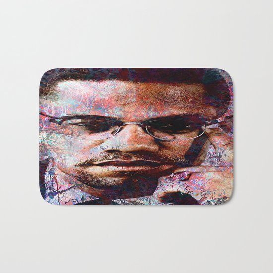 MALCOLM X Bath Mat