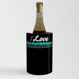 Burgos Graphic Designs I Love Marketing Design Wine Chiller