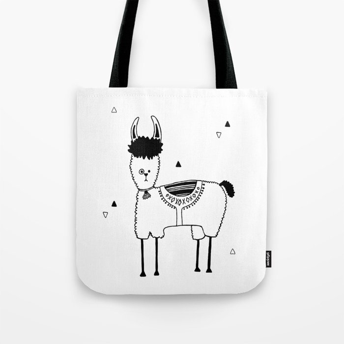 Baby Lama Kids Room And Nursery Deco Tote Bag By Cocobie Society6