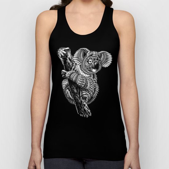 Ornate Koala Unisex Tank Top