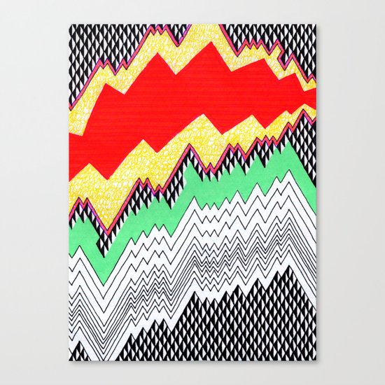 Isometric Harlequin #1 Canvas Print