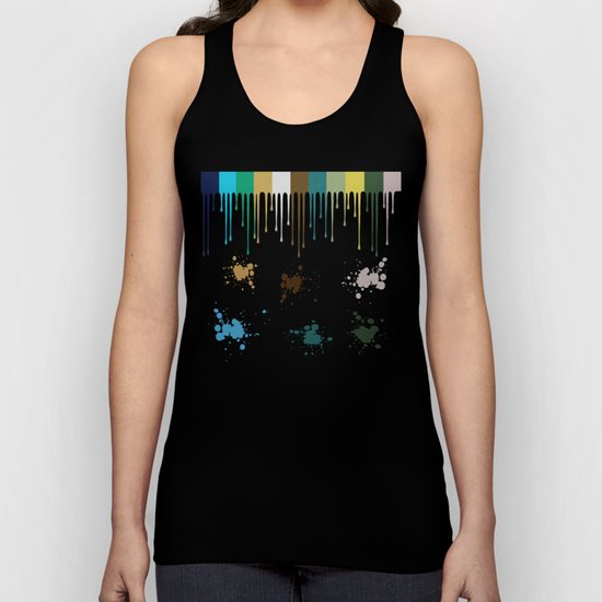 Messy Painter Unisex Tank Top
