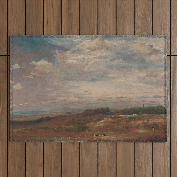 Landscape by Constable Outdoor Rug