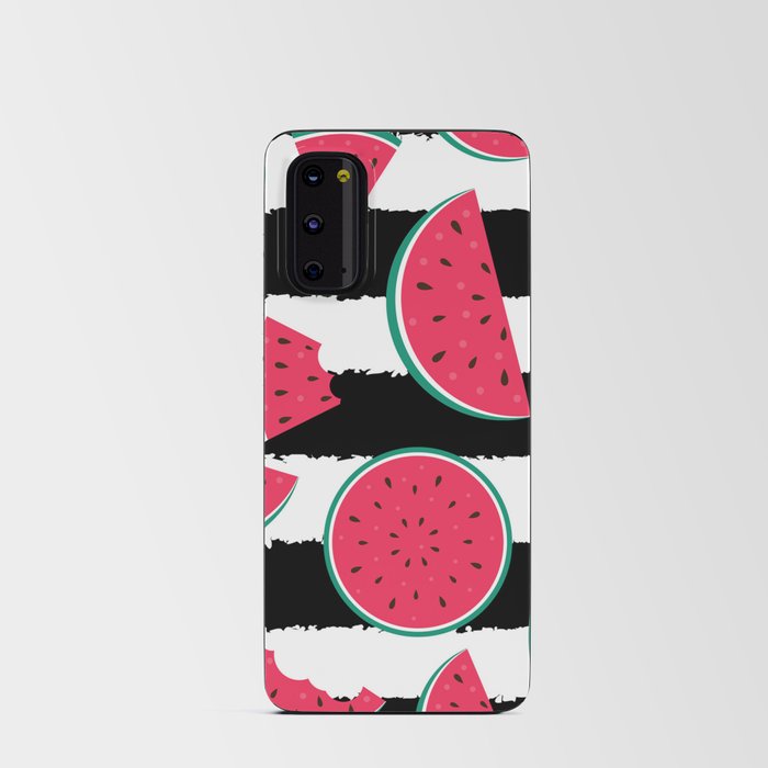 Red Watermelon Pattern Android Card Case