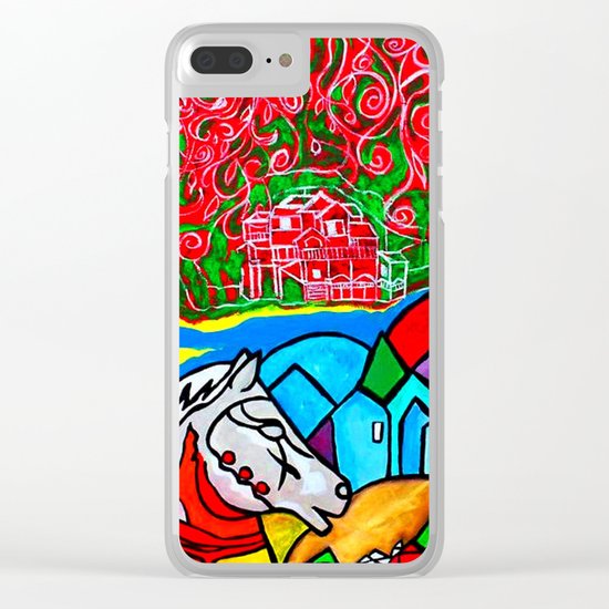 Sweet Escape Clear iPhone Case
