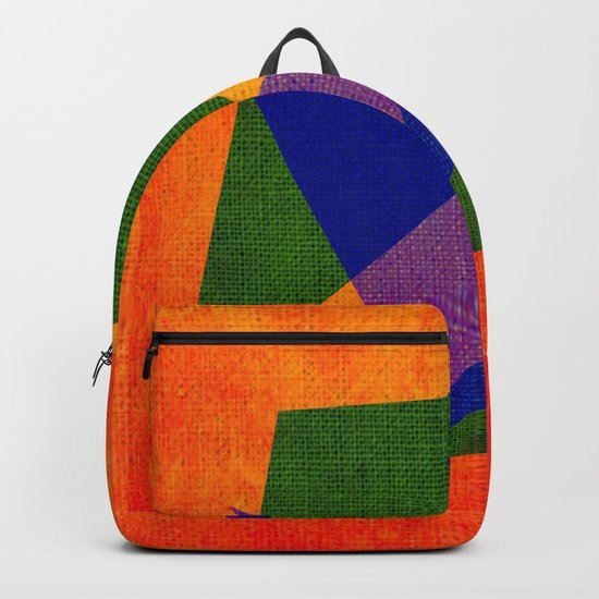 Abstract pattern Contemporary Backpack