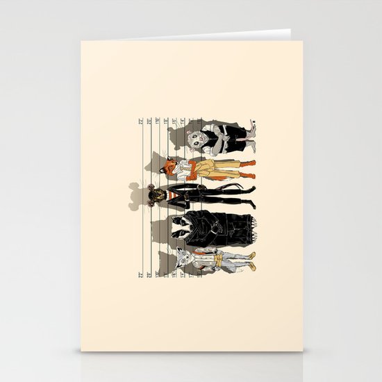 Unusual Suspects Stationery Cards
