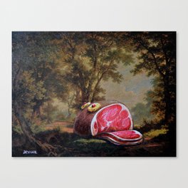 Black Forest Ham Canvas Print