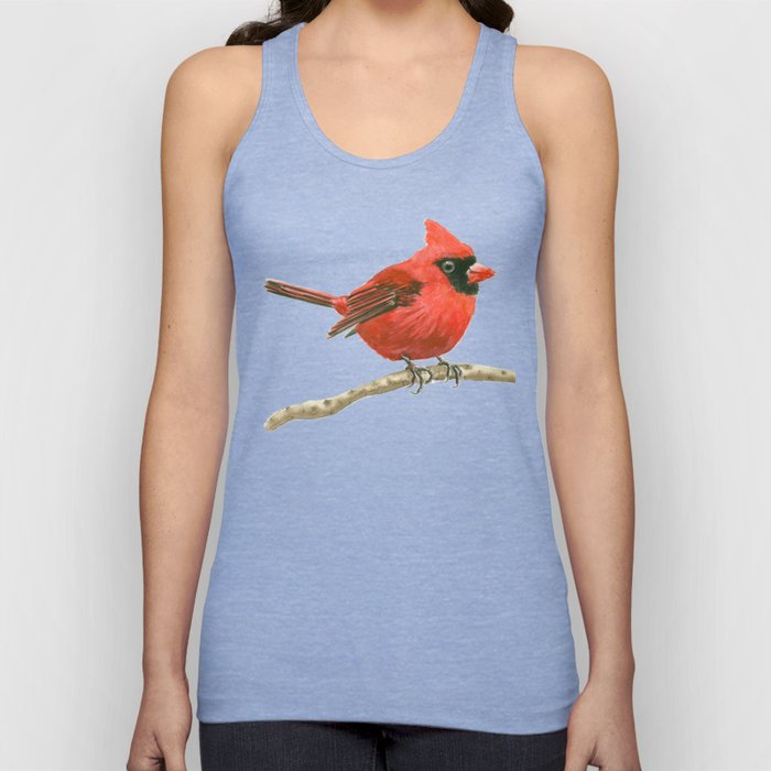 Cardinal bird Tank Top