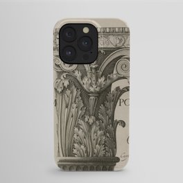 COMPOSITE ARCHITECTURE - Old Engraving iPhone Case