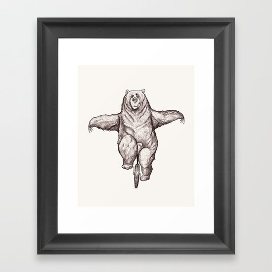 Balance Framed Art Print
