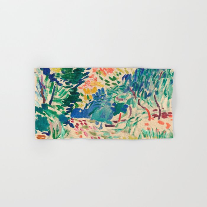 Henri Matisse Landscape at Collioure Hand & Bath Towel