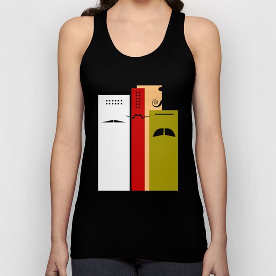Les Grands Chefs (della serie "La Teoria del Colore") Unisex Tank Top