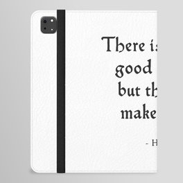 Hamlet - Shakespeare Inspirational Quote iPad Folio Case