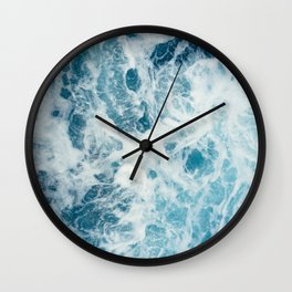 Rough Sea - Ocean Photography Wall Clock