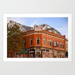 Hotel Ouray Art Print