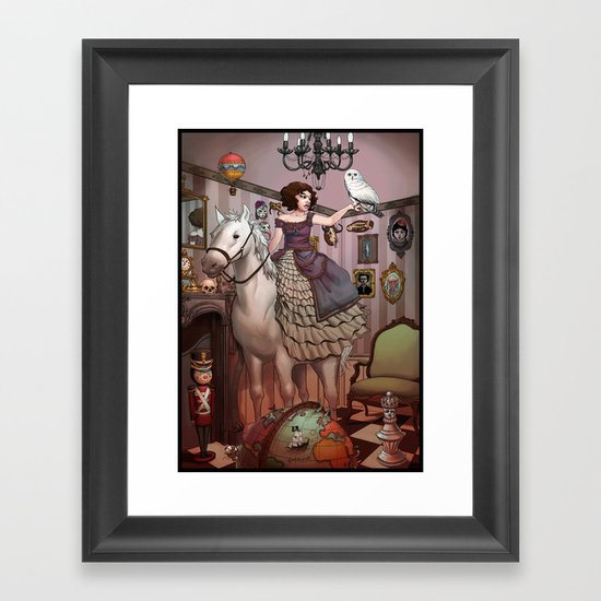 The Victorian Room Framed Art Print