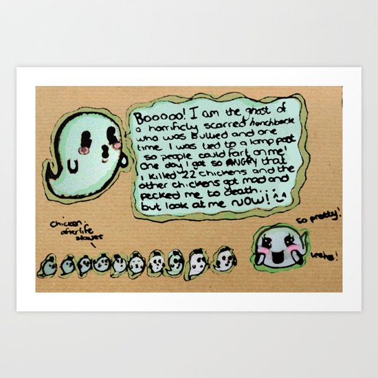 BOOtiful! Art Print