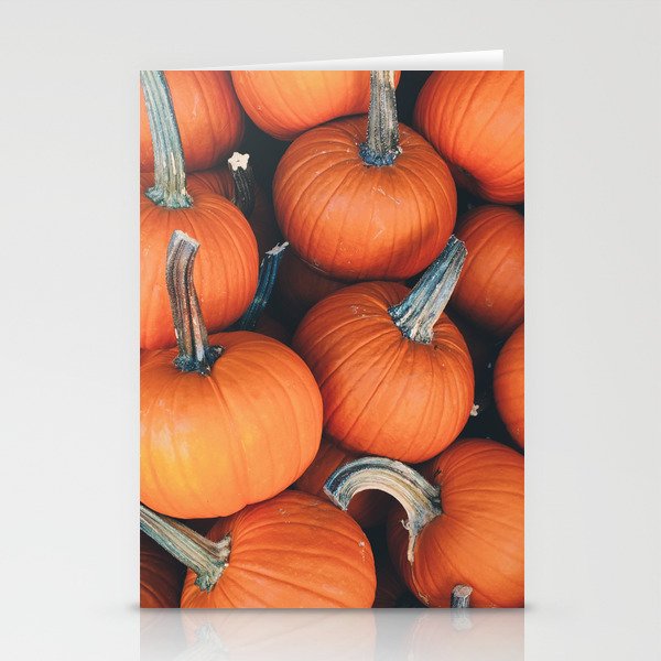 Fall Pumpkins Stationery Cards