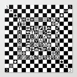 Magic Chessboard Canvas Print
