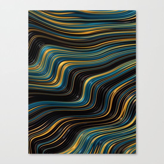 Go With the Flow Canvas Print
