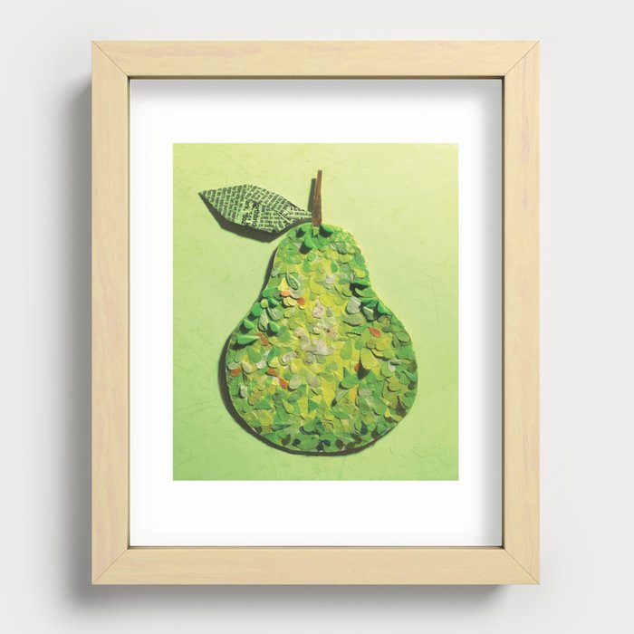 The Pear  Recessed Framed Print