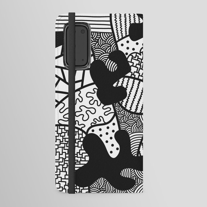 Geometrical pattern maximalist 7 Android Wallet Case