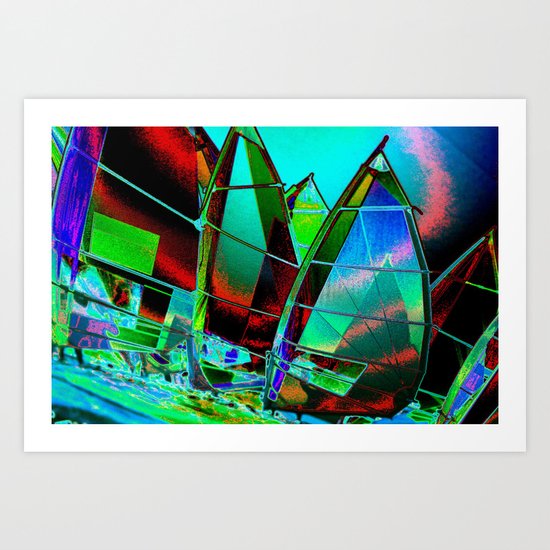 Solar Sail Art Print
