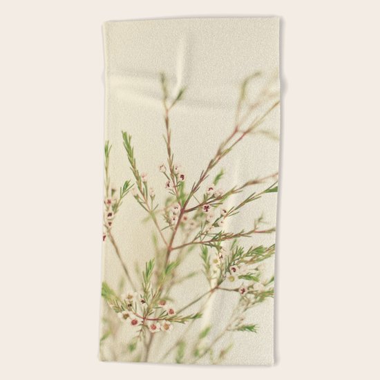 Waxflower Beach Towel