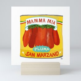 Plump Tomatoes Mini Art Print
