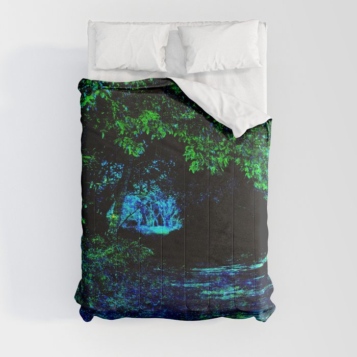 Enchanted Forest Path Comforter