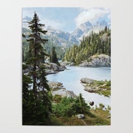 Summer in the Cascades Poster
