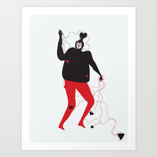 lovetangles Art Print
