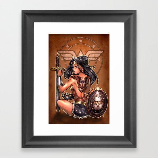 A M A Z O N Framed Art Print