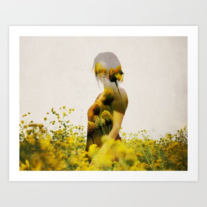 Yellow Meadow Art Print