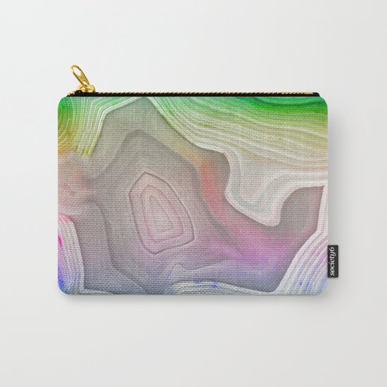 MINERAL RAINBOW Carry-All Pouch