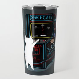 Space Cats Pew Pew Travel Mug