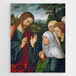 Lucas Cranach the Elder "Christ's Farewell To The Holy Women" Jigsaw Puzzle