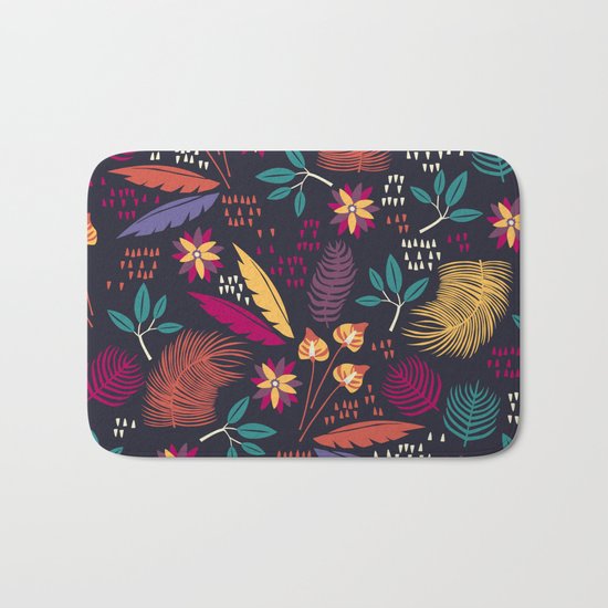 Tropical Forest Bath Mat