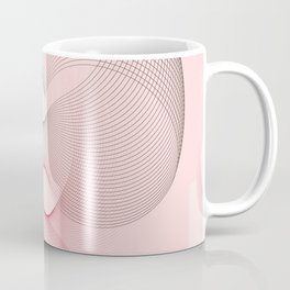 Geometric pink scandinavian art Coffee Mug