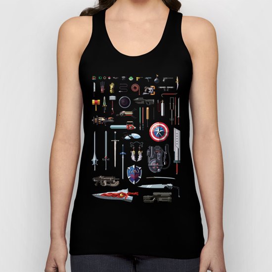 Famous Weapons Unisex Tank Top