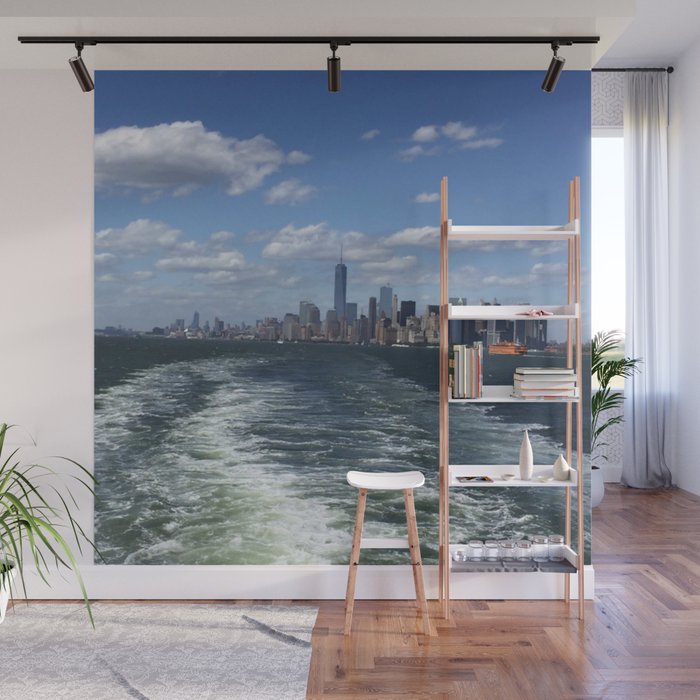 New York City Skyscrapers Landscape Wall Mural By Carlyc999