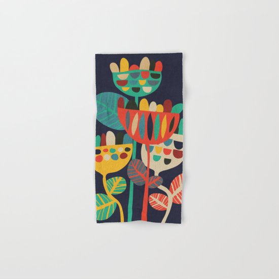 Wild Flowers Hand & Bath Towel