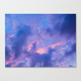 Dusk Clouds Canvas Print
